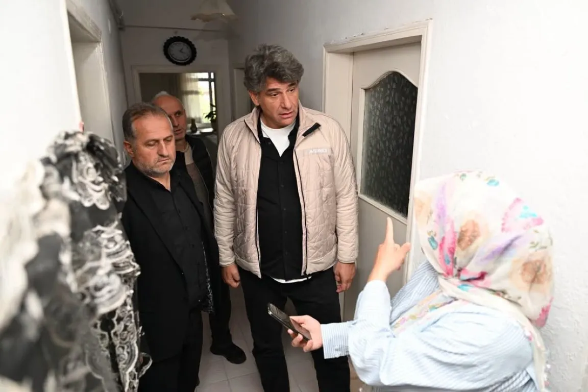 Başkan Kocaman Afetten Etkilenen Aileleri yalnız bırakmadı