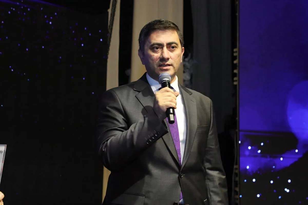 Kaymakam Çiğdem, KASİAD ödül törenine katıldı