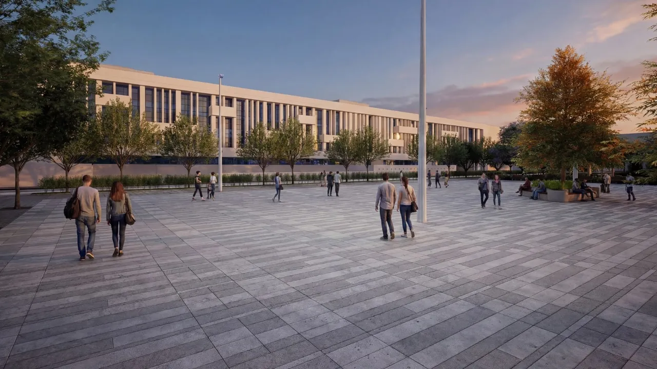 Büyükşehir’in ‘Mezitli Kent Meydanı’ Projesinde Çalışmalar Sürüyor