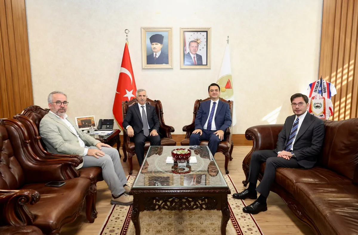 Tokat Valisi Köklü ve beraberindeki heyet, Vali Ünlüer’i ziyaret etti