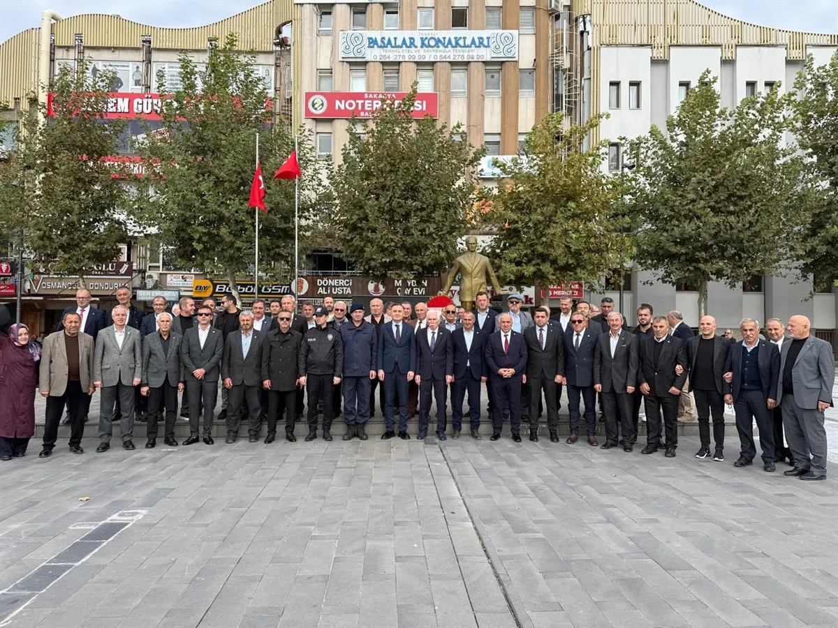 19.10.2026 I 19 Ekim Muhtarlar Günü çelenk sunma töreni