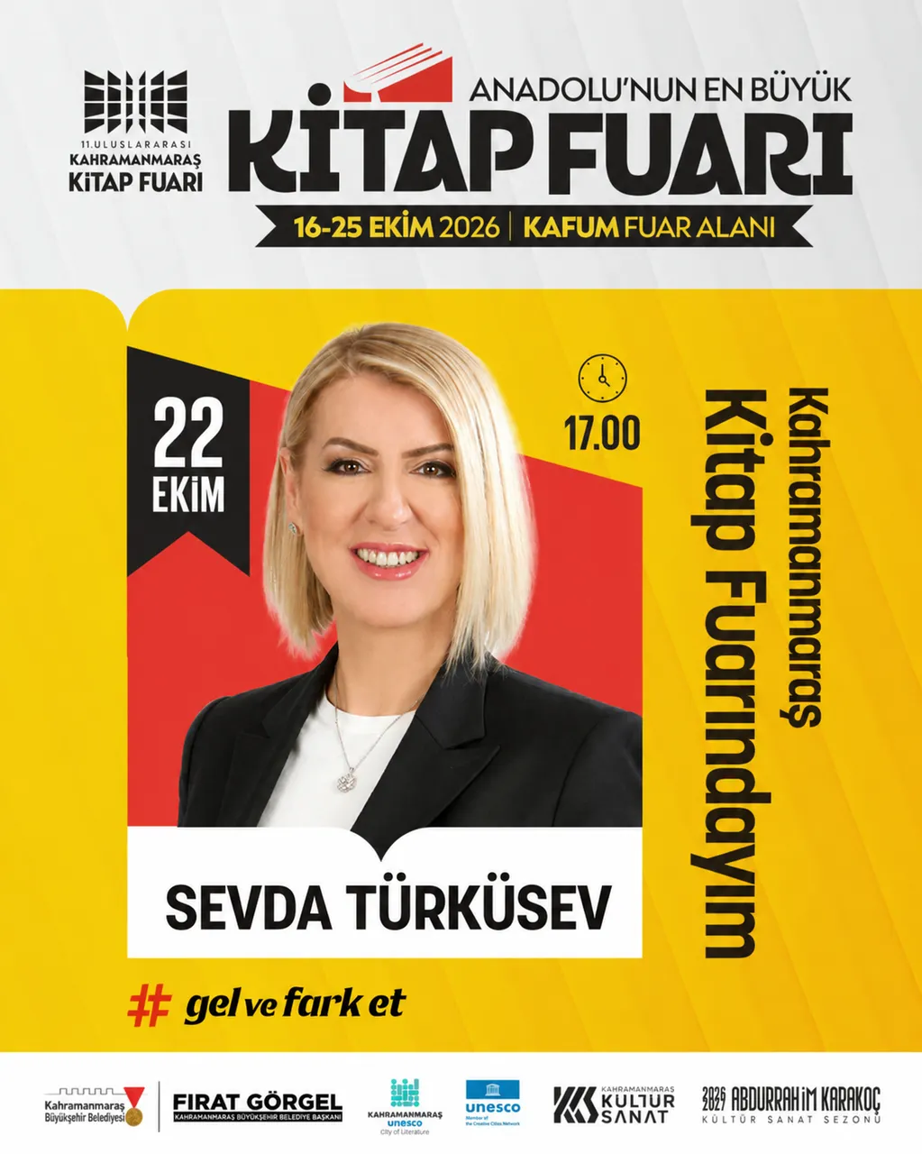 Kitap Fuarı’nda Perşembe Günü Ayvazoğlu ve Türküsev okurlarla buluşacak