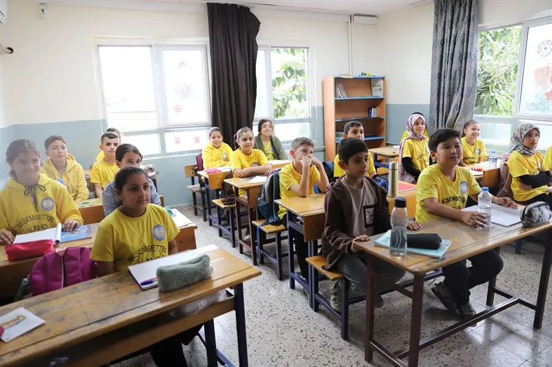 Kaymakam Şahin Akşemsettin İmam hatip ortaokulunda öğrencilerle buluştu