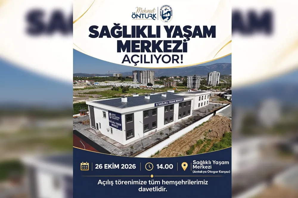 HBB Sağlıklı Yaşam Merkezi 26 Ekim’de açılıyor