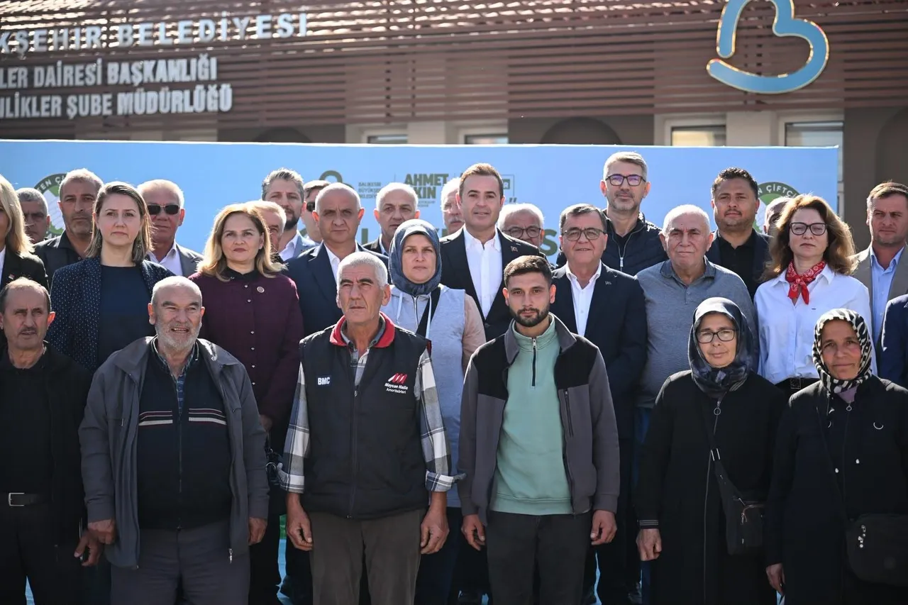Balıkesir Büyükşehir Belediyesi’nden çiftçiye büyük destek