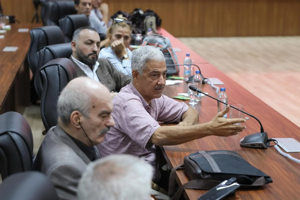 Adana Valiliği medya buluşması güvenlik değerlendirme ve bilgilendirme toplantısı yapıldı