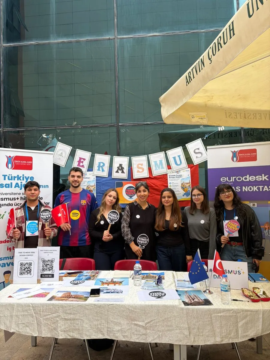 Artvin Çoruh Üniversitesi’nde Eurodesk “Time to Move 2026” etkinliği düzenlendi