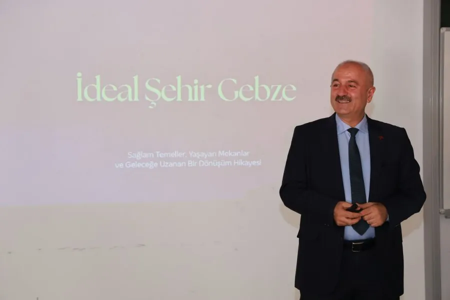 Başkan Büyükgöz, GTÜ Mimarlık Fakültesi'nde