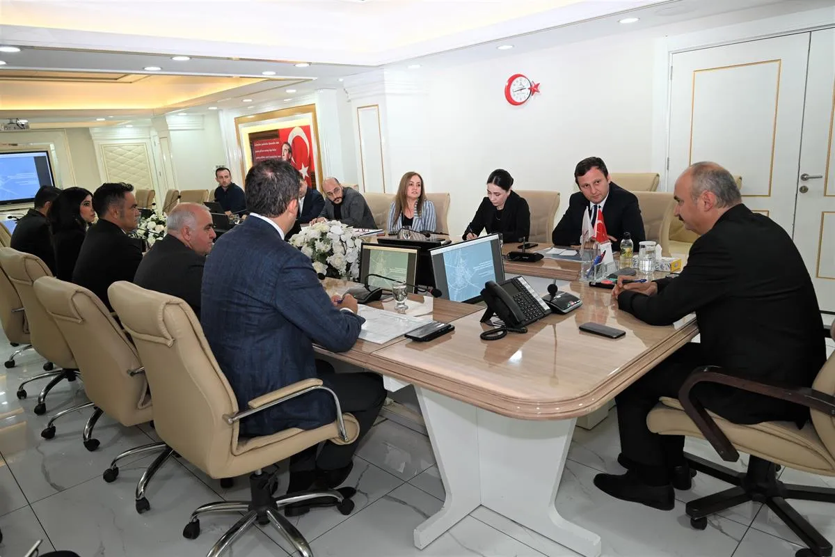 Kentsel dönüşüm değerlendirme toplantısı yapıldı