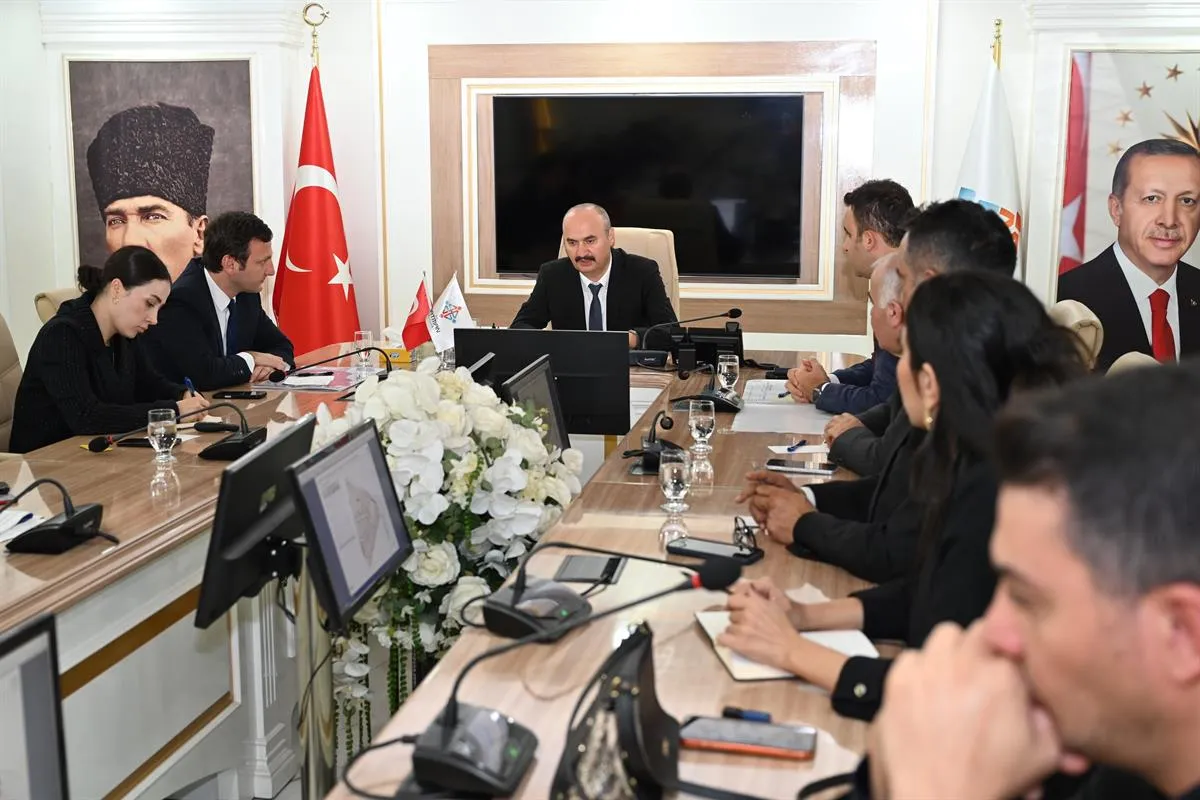 Kentsel dönüşüm değerlendirme toplantısı yapıldı