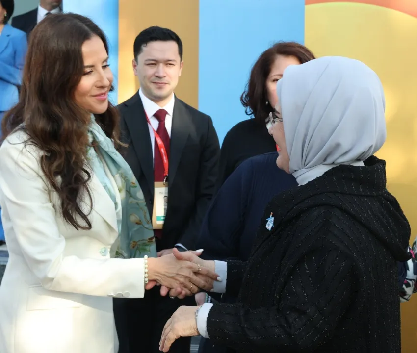Emine Erdoğan, Özbekistan'da rehabilitasyon merkezi ve okul öncesi eğitim kurumunun açılışına katıldı