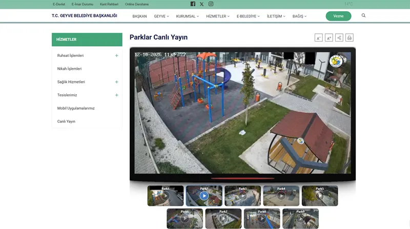 Geyve’de parklar tamam, güvenlik önlemi tam