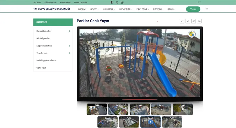 Geyve’de parklar tamam, güvenlik önlemi tam