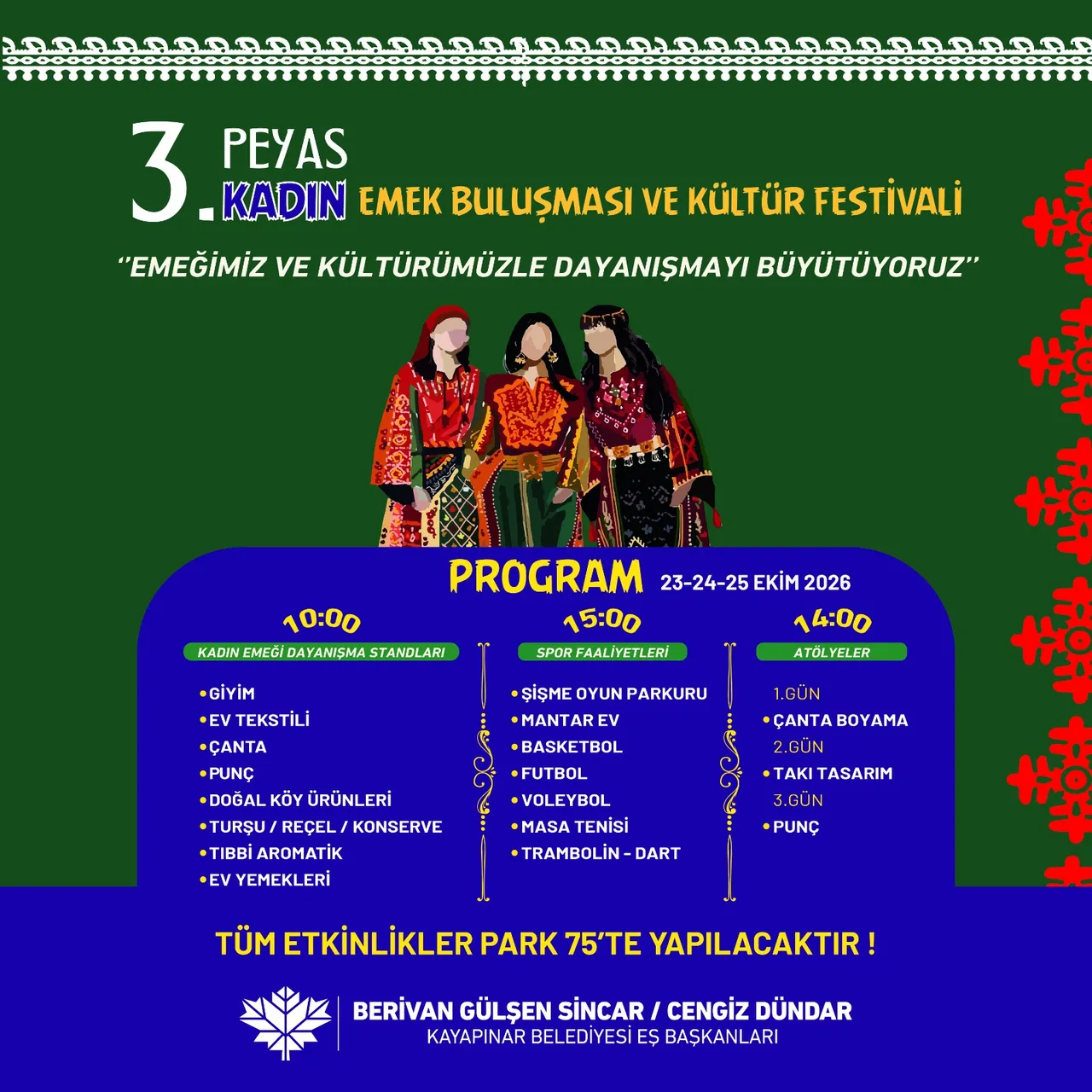 3. Peyas kadın emek buluşması başlıyor