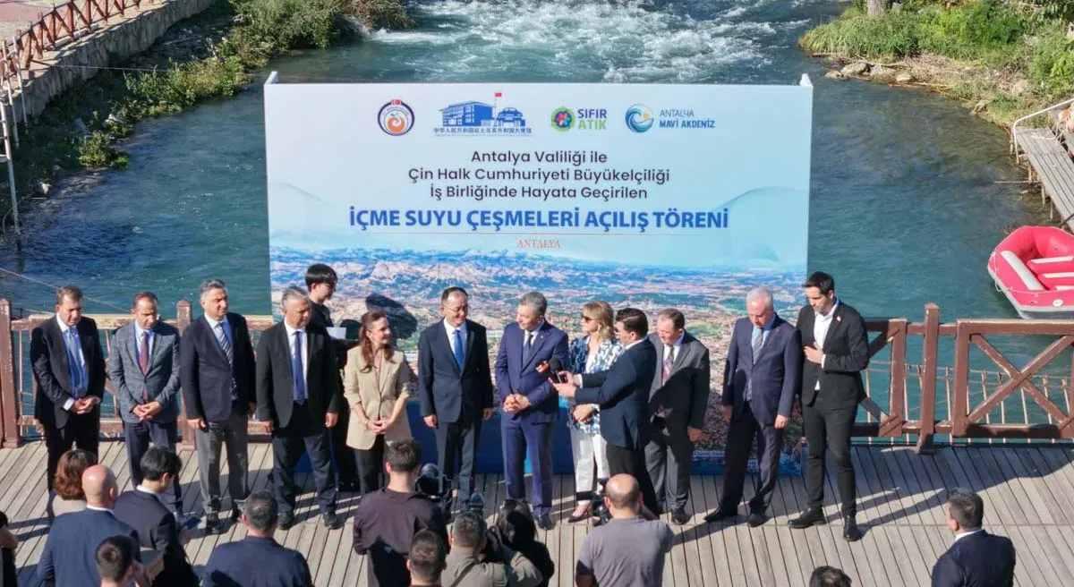 Antalya’da içme suyu istasyonları hizmete açıldı