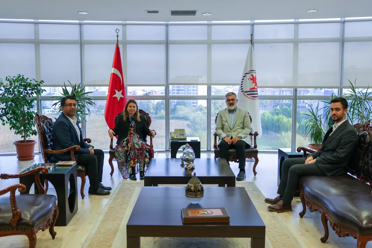 Uluslararası Kudüs Dostları Derneği Genel Başkanı Balcı, Rektör Aydın’ı ziyaret etti