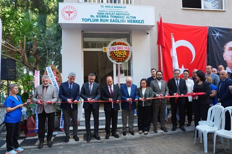 Kaymakam Koç, Toplum Ruh Sağlığı Merkezi’nin açılışına katıldı