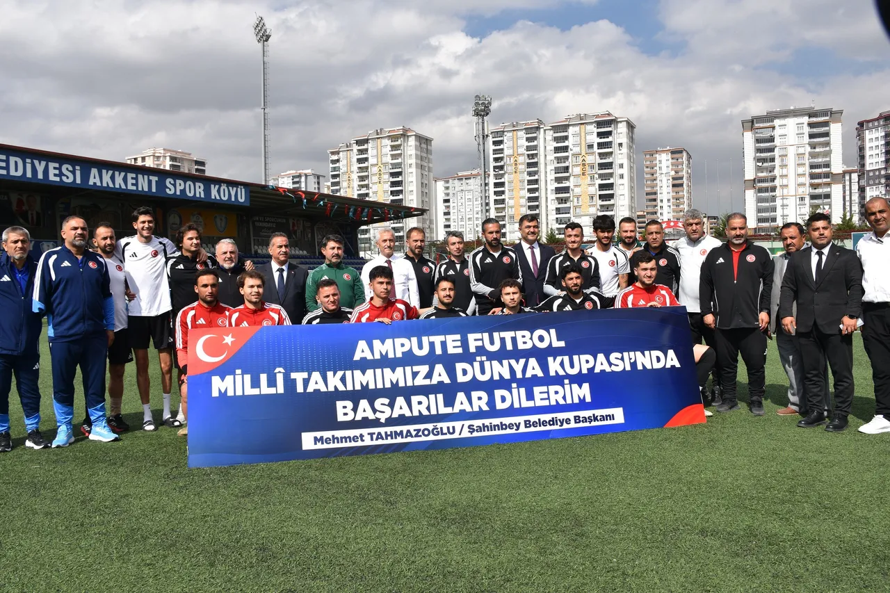 Şahinbey Belediyesi Ampute Milli takımını ağırlıyor
