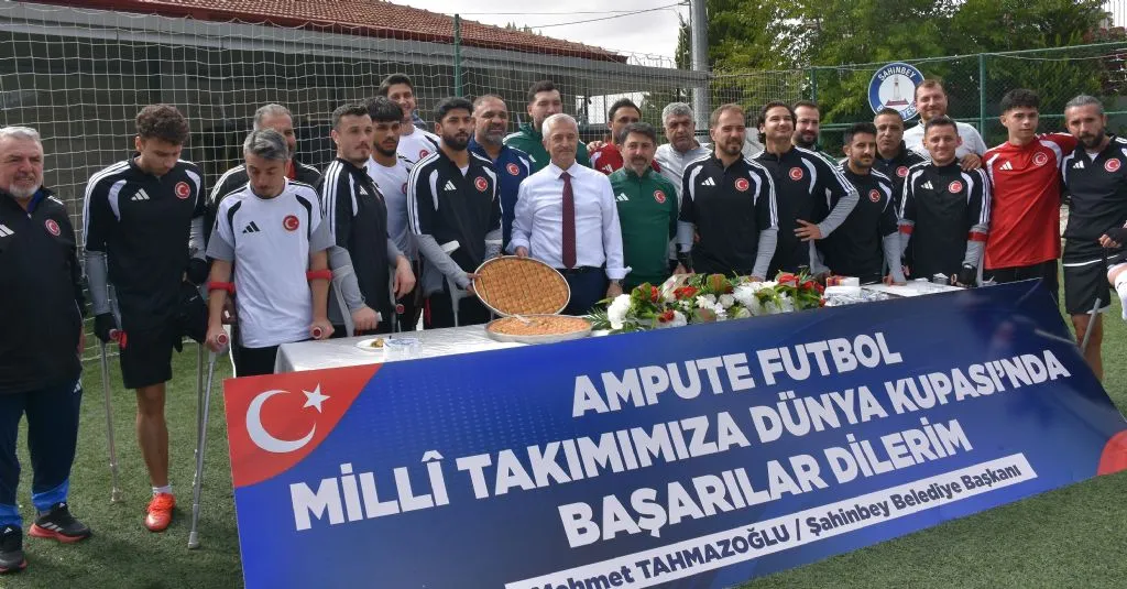 Şahinbey Belediyesi Ampute Milli takımını ağırlıyor
