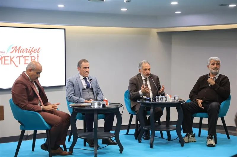 Talas Kaymakamı İlyas Memiş Marifet Mektebi açılış programına katıldı