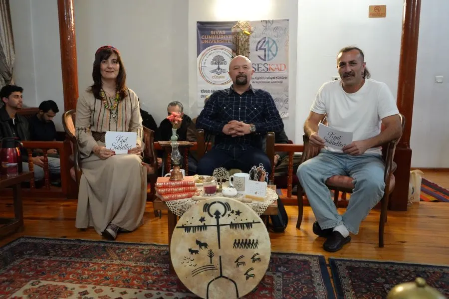 Sivas Kent Sohbetleri’nde Türk mitolojisi konuşuldu