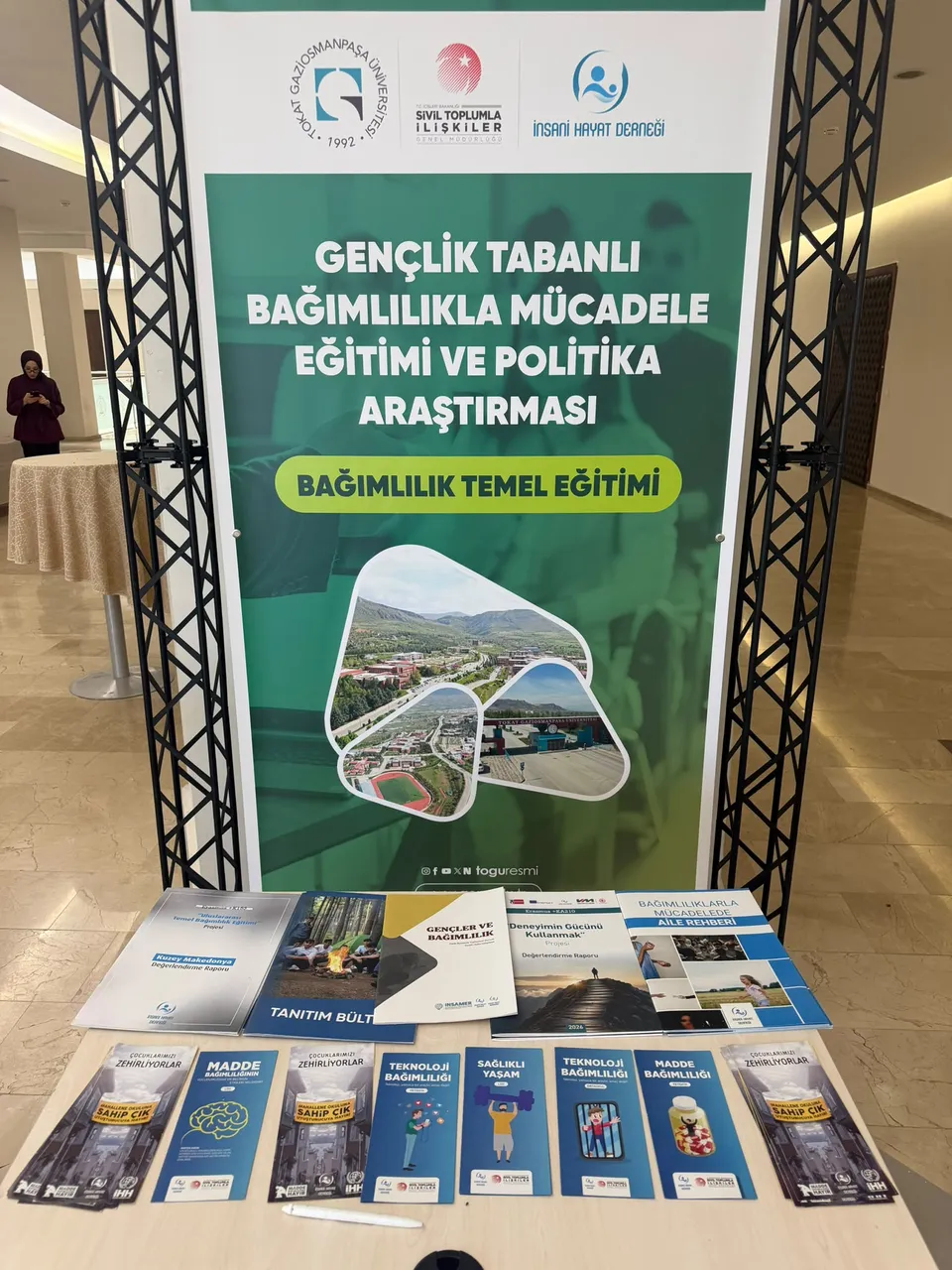 TOGÜ’de “Gençlik Tabanlı Bağımlılıkla Mücadele Eğitimi” başladı