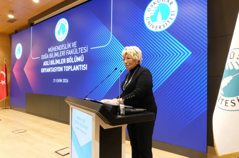 Sevil Atasoy, Adli Bilimler öğrencileri ve aileleriyle bir araya geldi