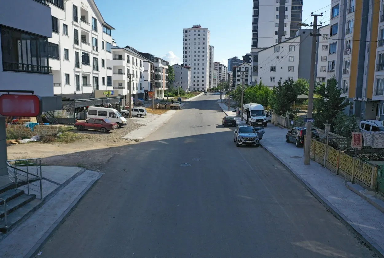 Fatsa Dolunay’a 4 KM kaldırım