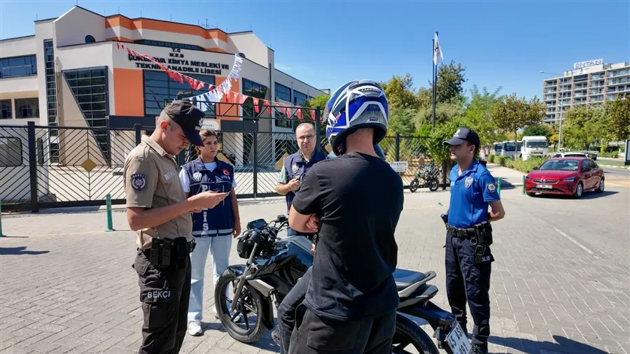 Manisa’da okul çevrelerinde kapsamlı ve sürekli güvenlik denetimleri