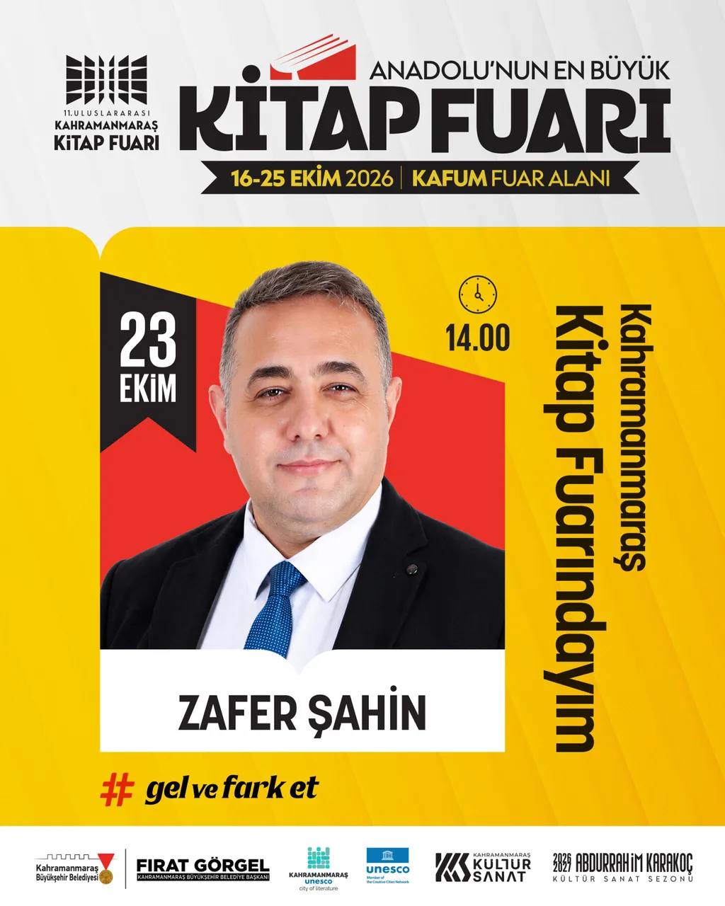 Fikir dünyasının usta isimleri KAFUM’da sevenleriyle buluşacak