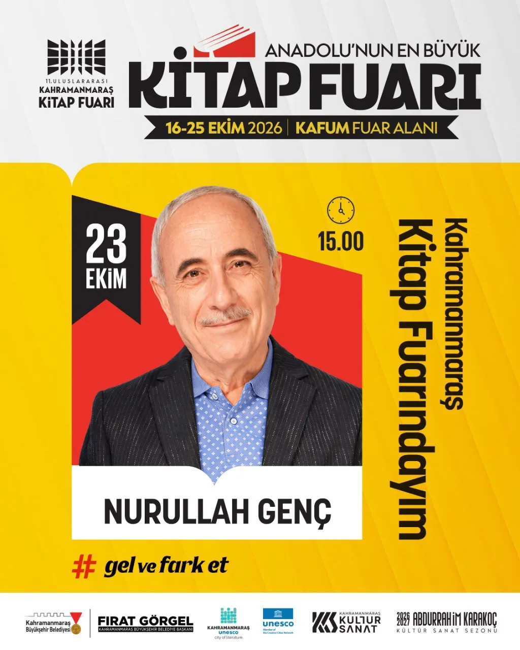 Fikir dünyasının usta isimleri KAFUM’da sevenleriyle buluşacak