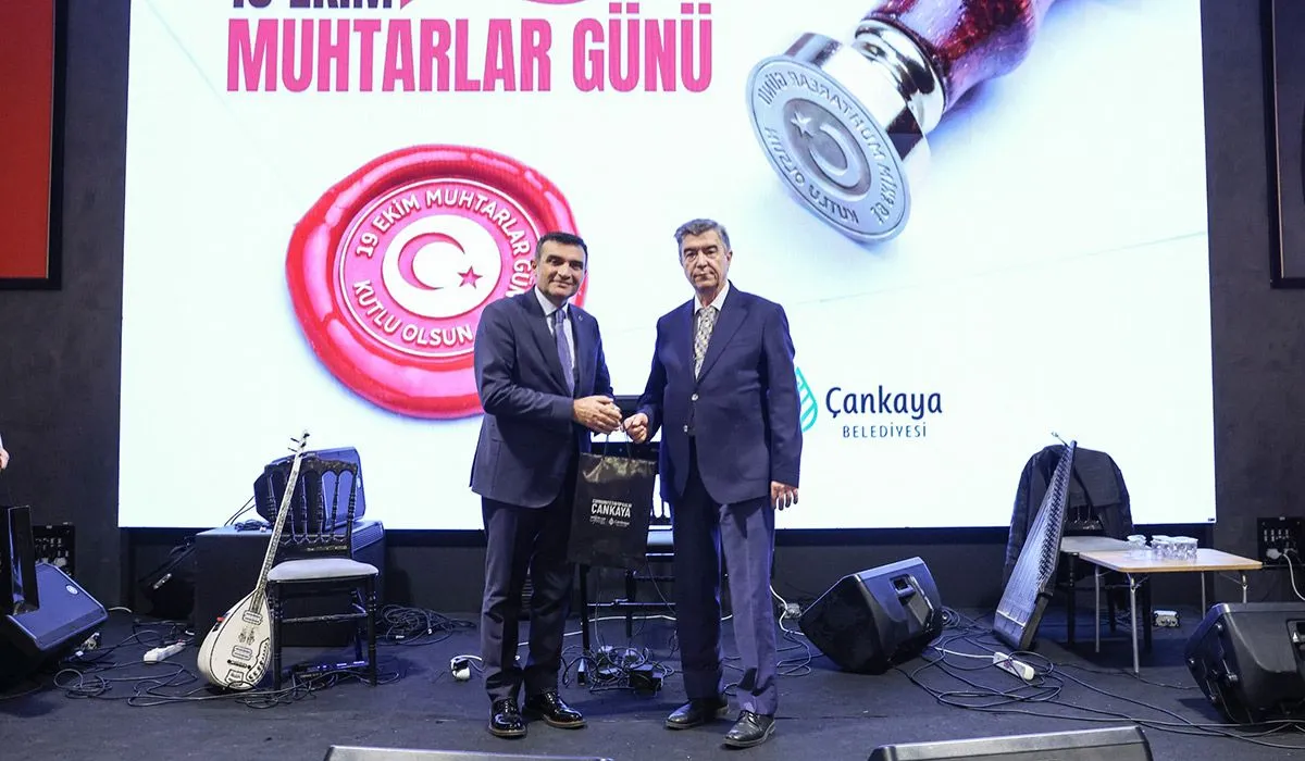 Çankaya’da “Muhtarlar Günü” buluşması
