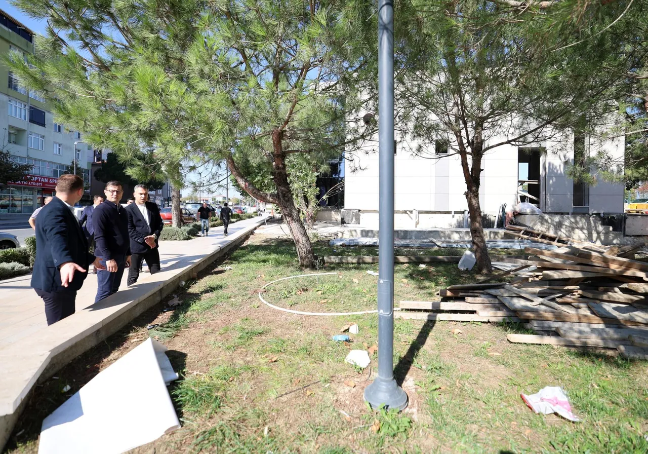 Çerkezköy Belediye Başkanı Akay Kent Kafe Çalışmalarını inceledi