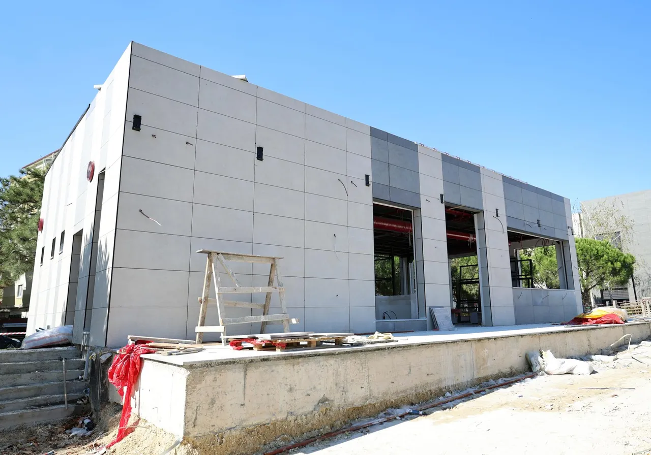 Çerkezköy Belediye Başkanı Akay Kent Kafe Çalışmalarını inceledi