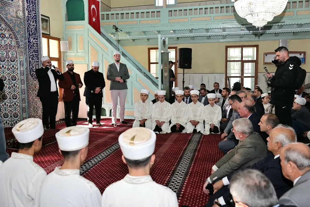 İskilip Ebussuud Efendi Erkek Hafızlık Kur'an kursu tarafından “Hafızlık Belge Takdimi” Töreni düzenlendi