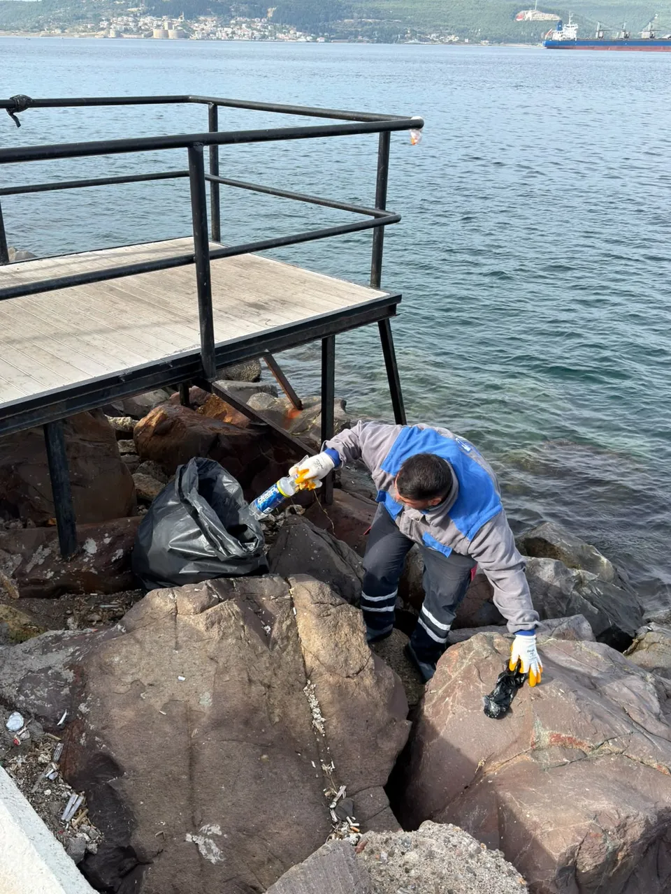 Marina'da detaylı temizlik çalışması yapıldı