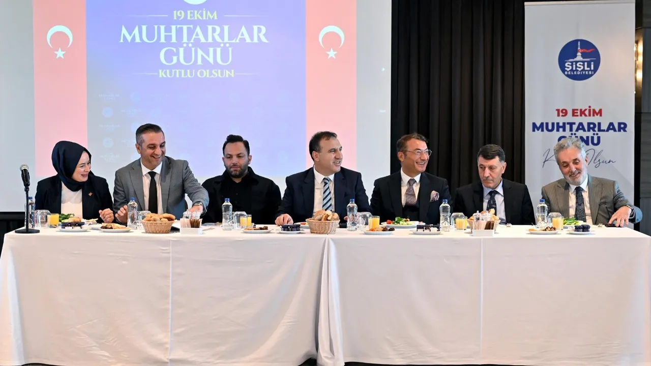 Şişli’de Muhtarlar Günü buluşması
