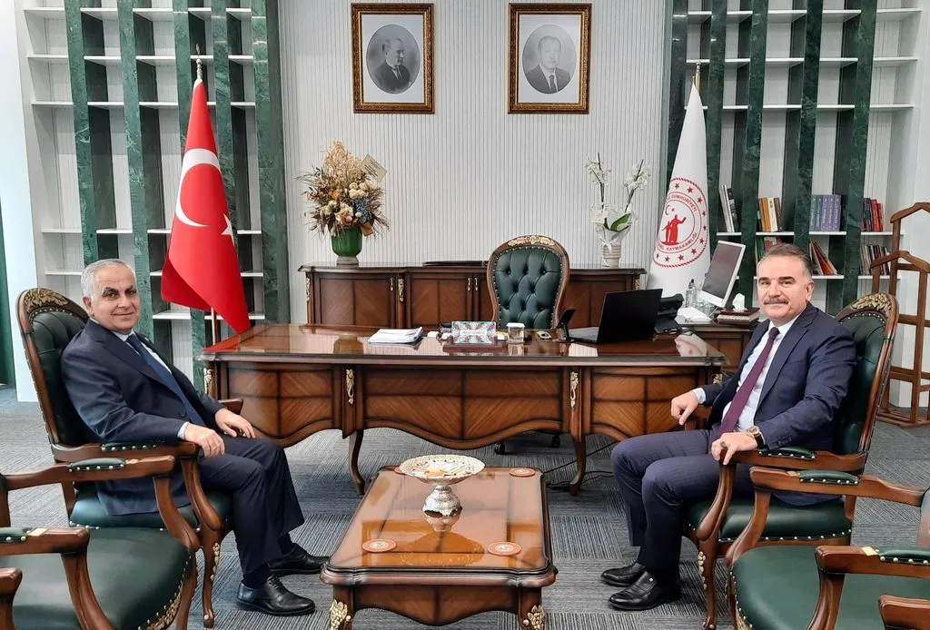 GAÜN Rektörü Doğan, Şehitkamil Kaymakamı Odabaş’ı ziyaret etti