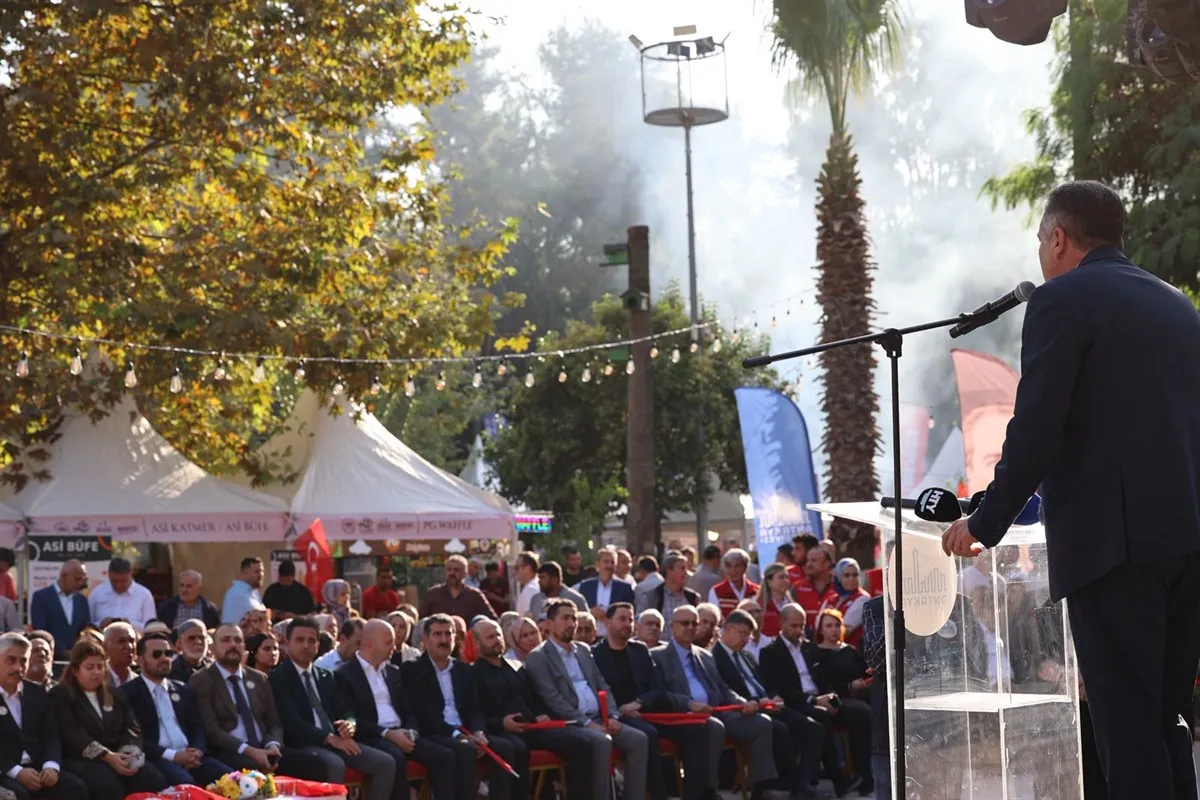 Antakya Kaymakamı Akdaş, Gastro Antakya Kültür ve Gastronomi Festivali’nin açılış programına katıldı