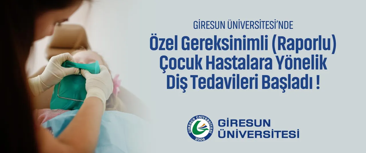 GRÜ'de özel gereksinimli çocuklara yönelik genel anestezi altında diş tedavileri başladı