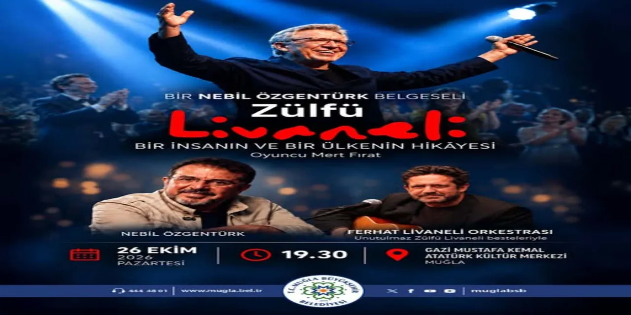 Zülfü Livaneli’nin hikâyesi ve eserleri Muğla’da buluşacak