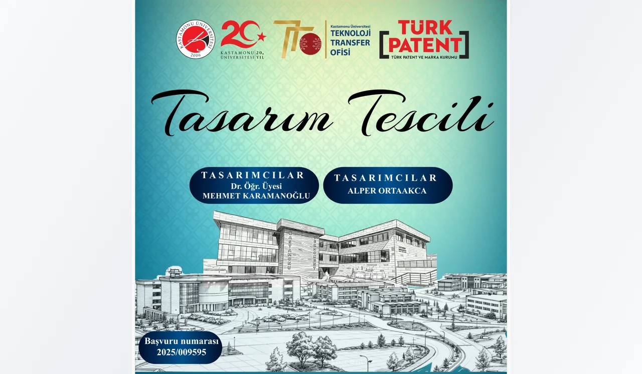 Kastamonu Üniversitesi'nde Geliştirilen İki Özgün Tasarım Türk Patent ve Marka Kurumu tarafından tescillendi