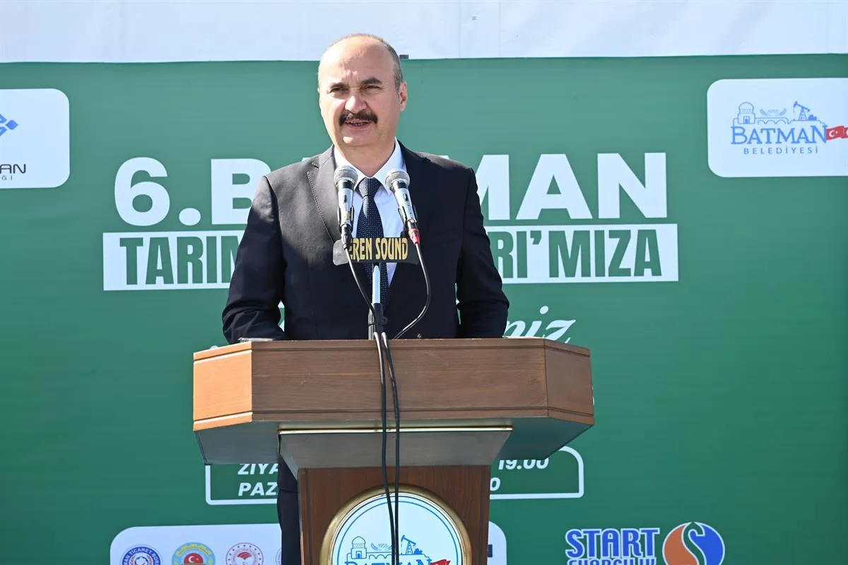 6. Batman Tarım ve Gıda Fuarı ziyaretçilere kapılarını açtı