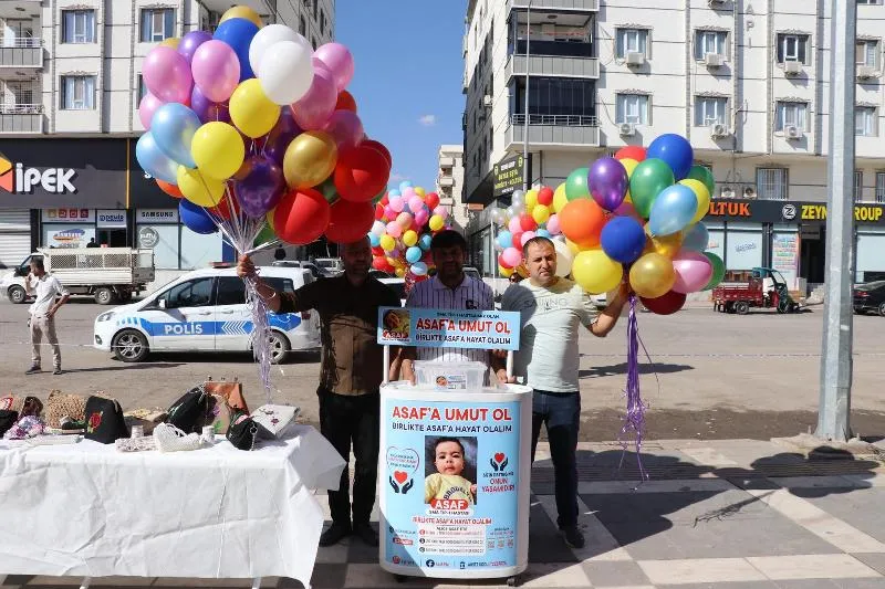 Minik Asaf’a umut olmak için bir aradayız