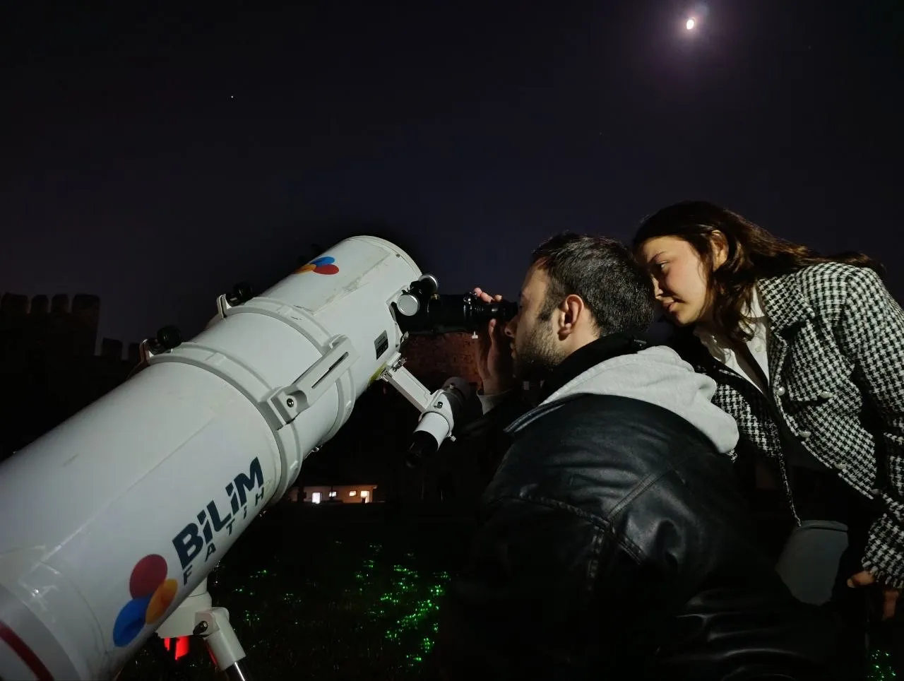 Yedikule Hisarı'nda Ay gözlemi gecesi: Bilim Fatih ile gökyüzüne keşif