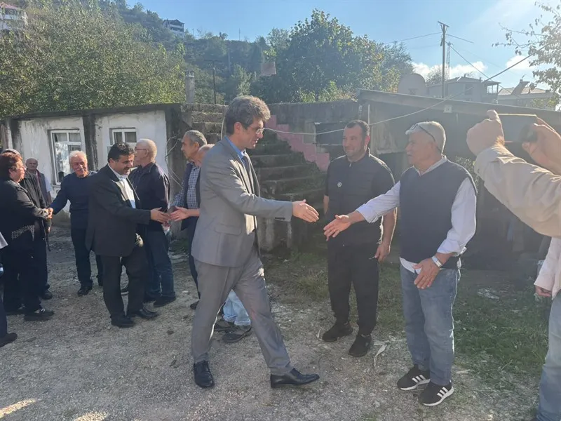 Görele Kaymakamı, Gülpınar, soğukpınar, karakeş, Şafaklı, Taşlık, Çiftlik, Gültepe ve Recepli köylerini ziyaret etti