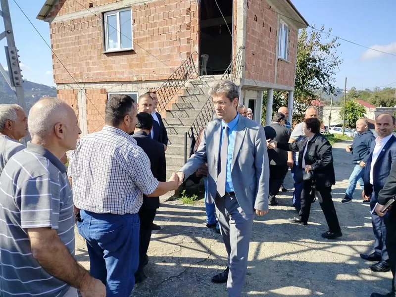 Görele Kaymakamı, Gülpınar, soğukpınar, karakeş, Şafaklı, Taşlık, Çiftlik, Gültepe ve Recepli köylerini ziyaret etti