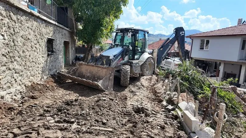 Bağacık Köyünde altyapı yatırımı