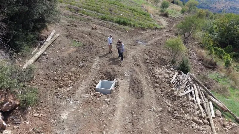 Bağacık Köyünde altyapı yatırımı