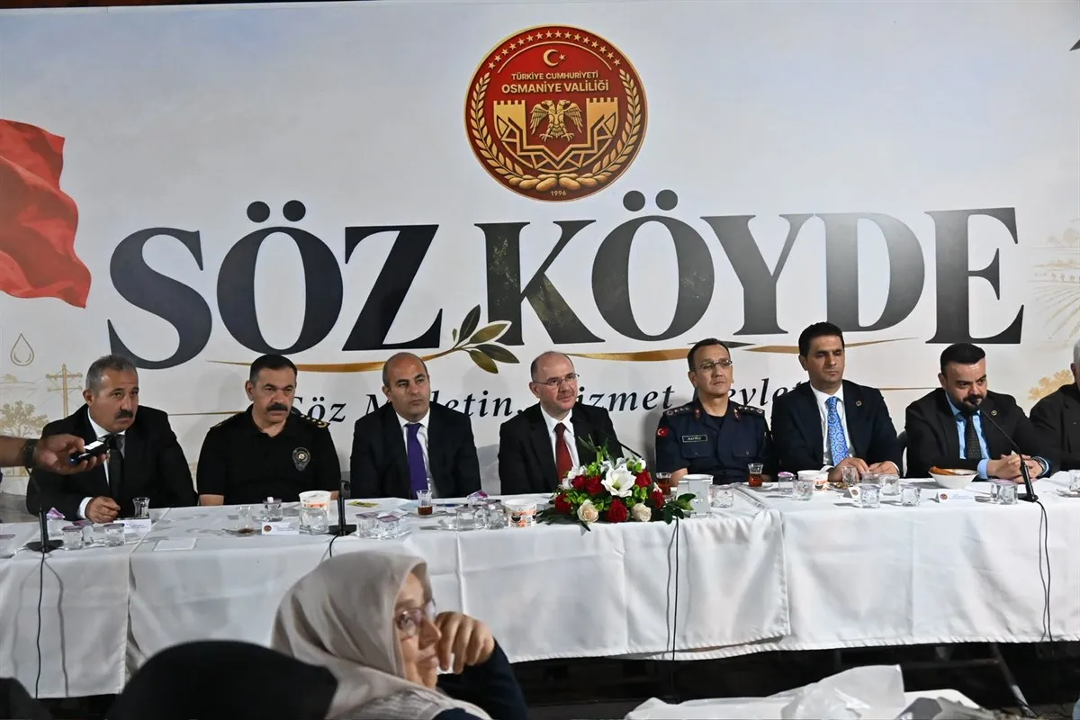 Vali Serdengeçti, “Söz Köyde” toplantısında köy vatandaşlarını dinledi